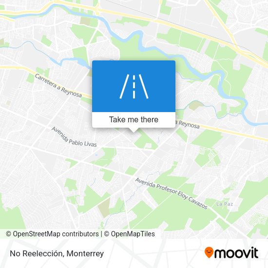 Mapa de No Reelección
