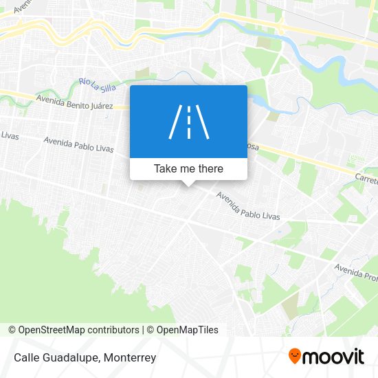 Calle Guadalupe map
