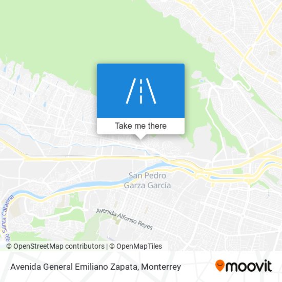 Mapa de Avenida General Emiliano Zapata