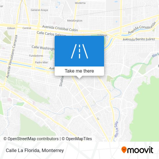 Mapa de Calle La Florida