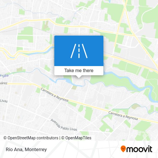 Mapa de Río Ana