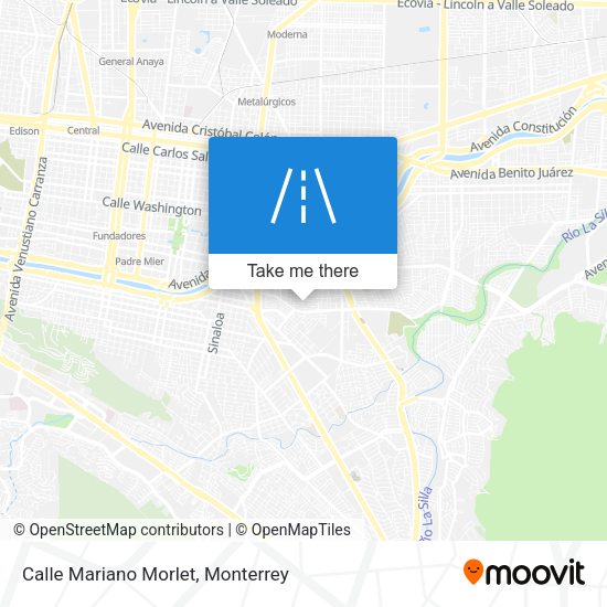 Mapa de Calle Mariano Morlet