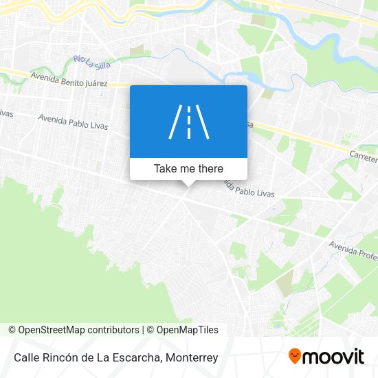 Calle Rincón de La Escarcha map
