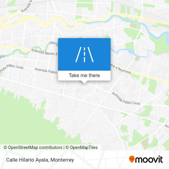 Mapa de Calle Hilario Ayala
