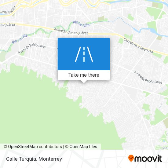Calle Turquía map