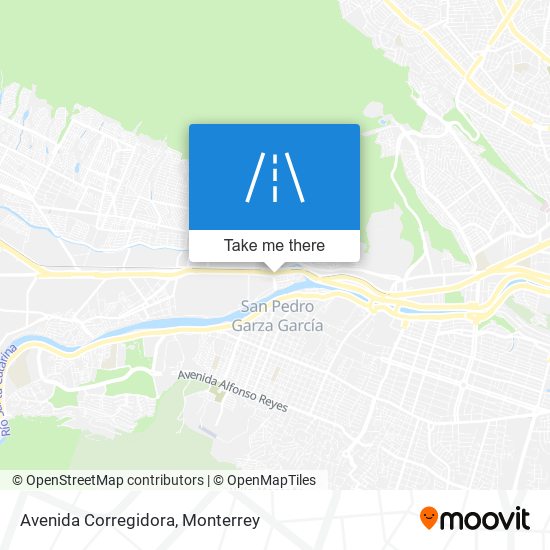Mapa de Avenida Corregidora