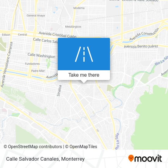 Calle Salvador Canales map