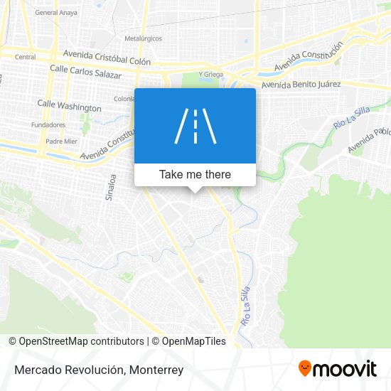 Mercado Revolución map