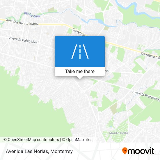 Mapa de Avenida Las Norias