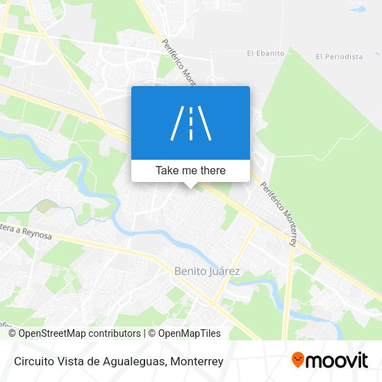 Mapa de Circuito Vista de Agualeguas