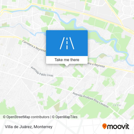 Mapa de Villa de Juárez