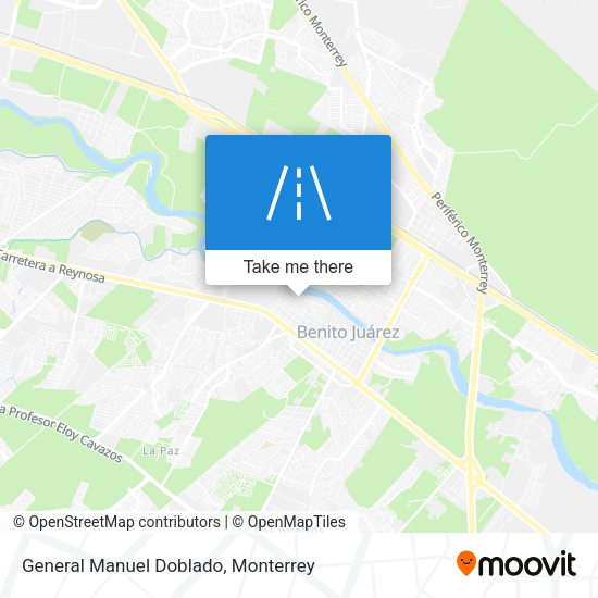 Mapa de General Manuel Doblado