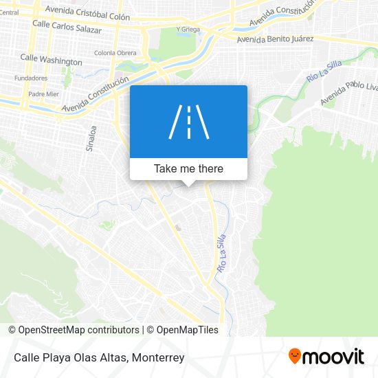 Calle Playa Olas Altas map