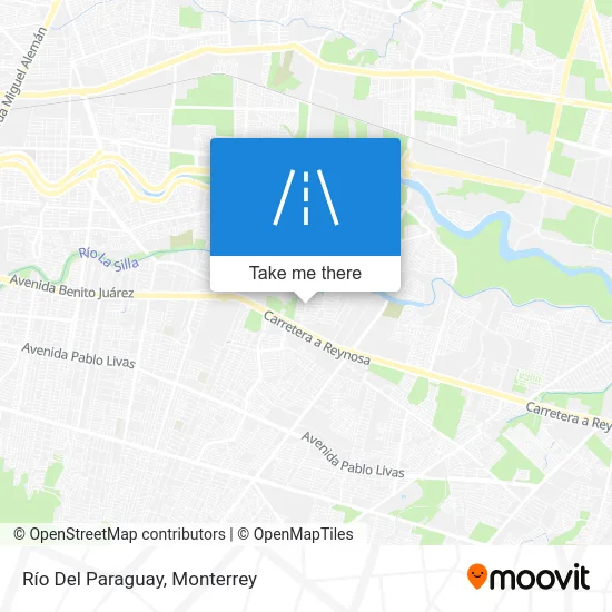 Río Del Paraguay map