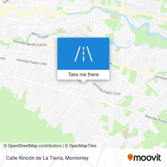 Calle Rincón de La Tierra map