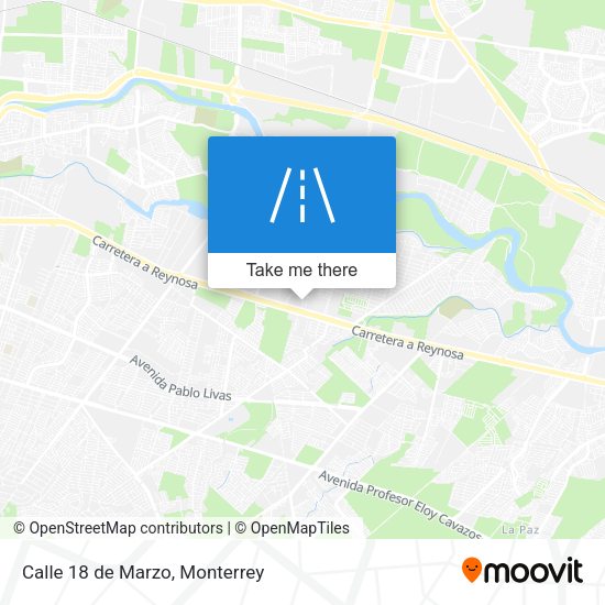 Mapa de Calle 18 de Marzo