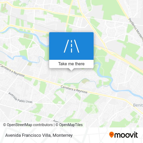 Mapa de Avenida Francisco Villa