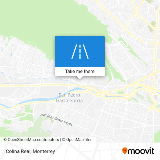 Colina Real map