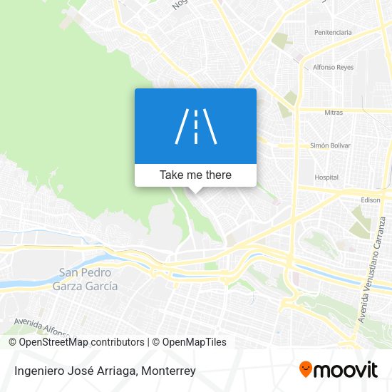 Mapa de Ingeniero José Arriaga