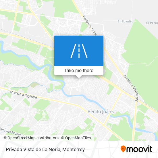 Privada Vista de La Noria map