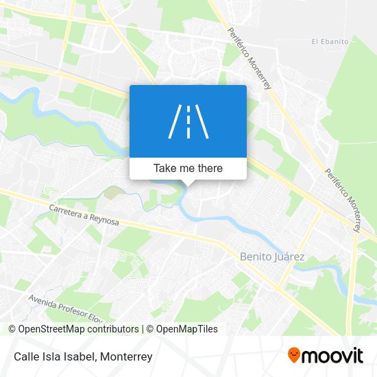 Mapa de Calle Isla Isabel