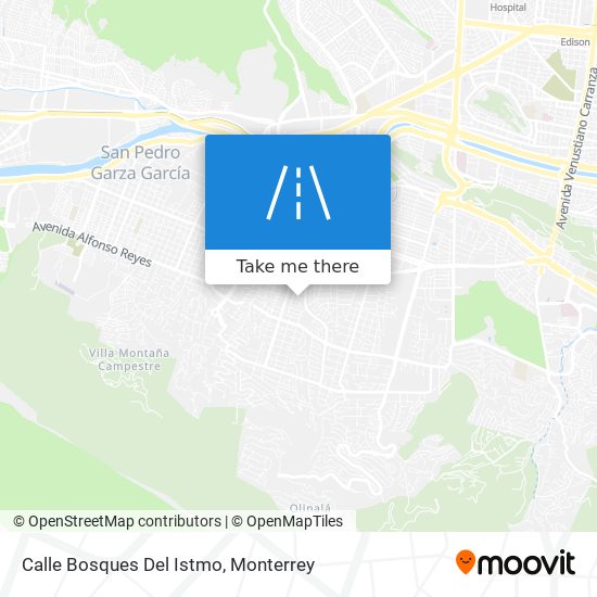 Calle Bosques Del Istmo map