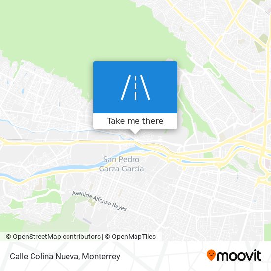 Calle Colina Nueva map