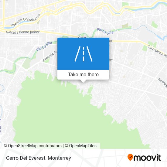 Mapa de Cerro Del Everest