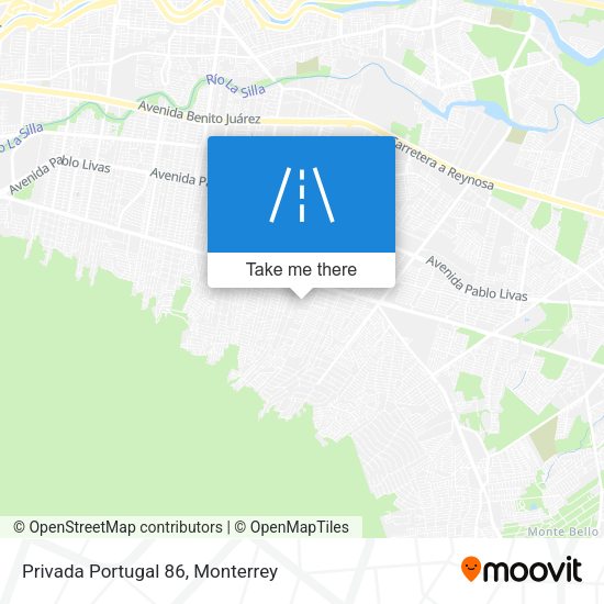 Privada Portugal 86 map
