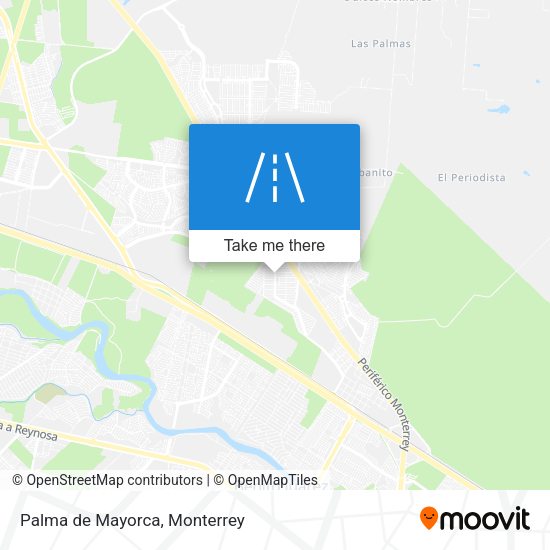 Mapa de Palma de Mayorca