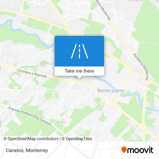 Mapa de Canelos