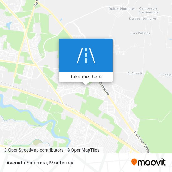 Mapa de Avenida Siracusa
