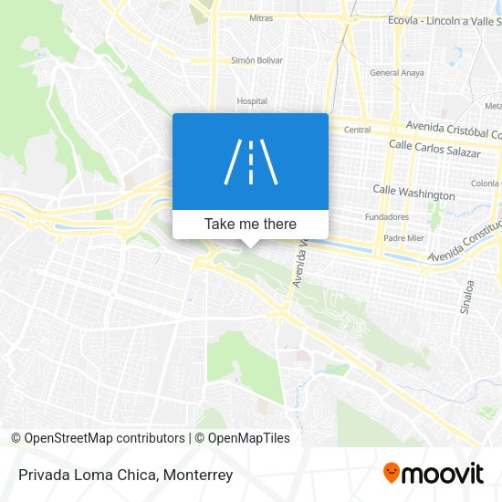 Mapa de Privada Loma Chica