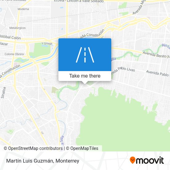 Martín Luis Guzmán map
