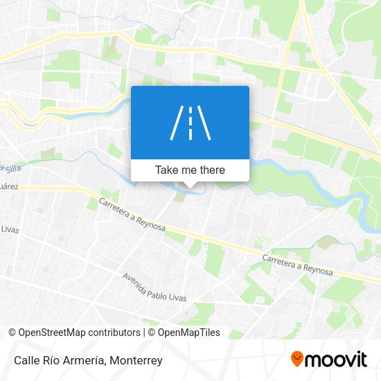 Mapa de Calle Río Armería