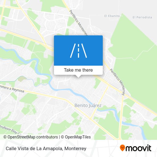 Calle Vista de La Amapola map