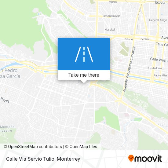 Calle Vía Servio Tulio map