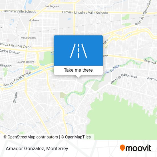Mapa de Amador González