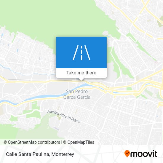 Mapa de Calle Santa Paulina
