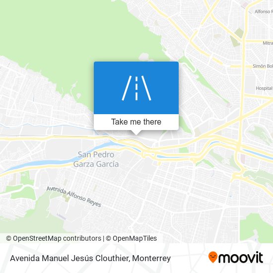 Avenida Manuel Jesús Clouthier map