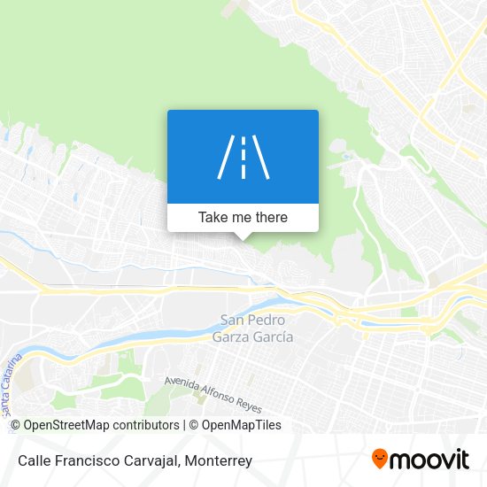 Calle Francisco Carvajal map