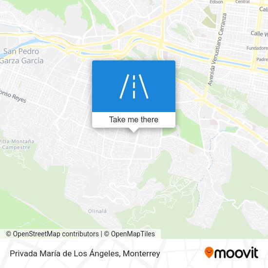 Privada María de Los Ángeles map