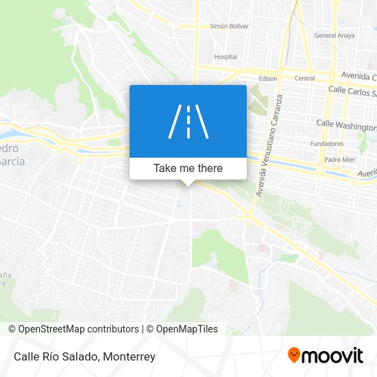 Calle Río Salado map
