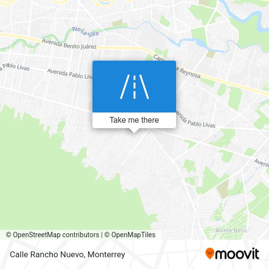 Mapa de Calle Rancho Nuevo