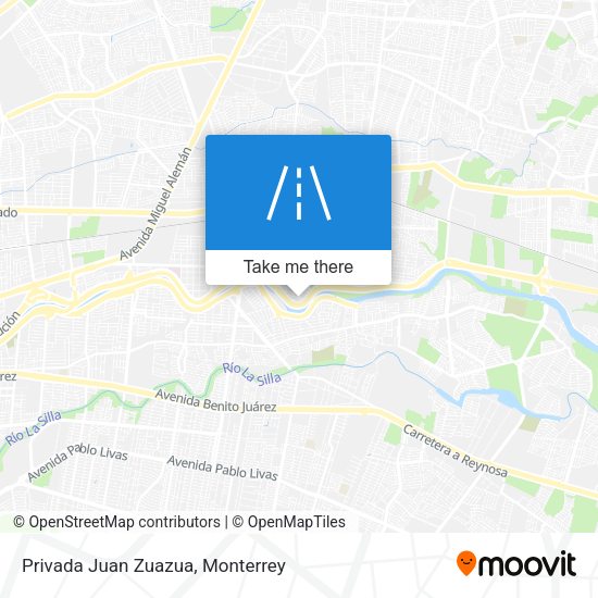 Privada Juan Zuazua map
