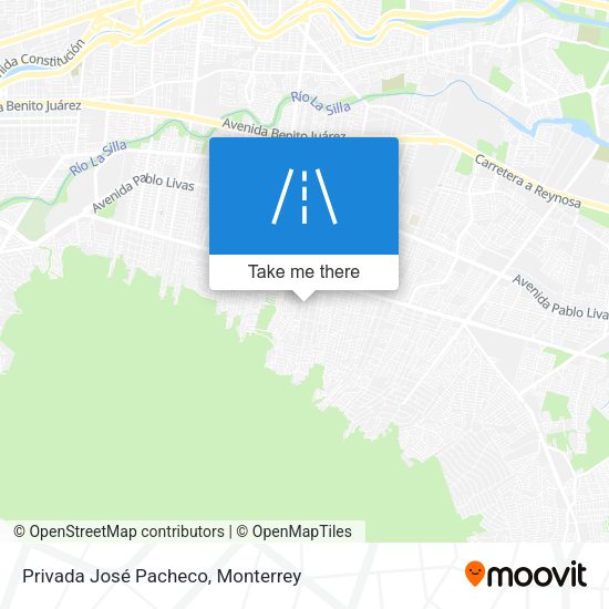 Mapa de Privada José Pacheco