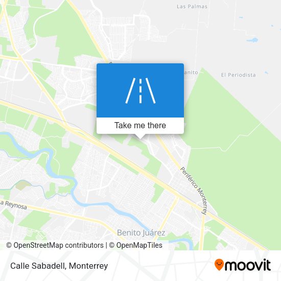 Mapa de Calle Sabadell