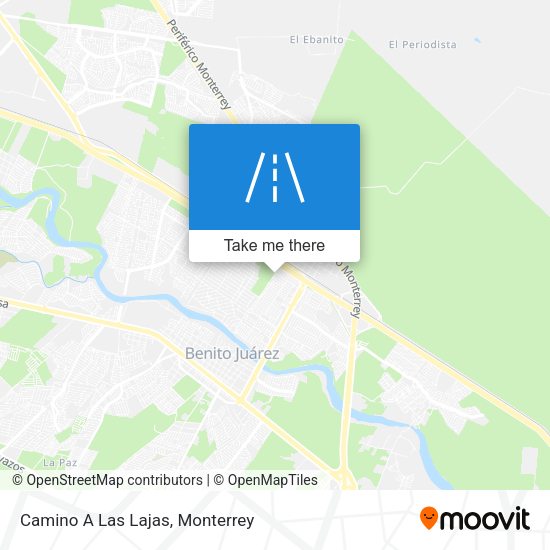 Mapa de Camino A Las Lajas