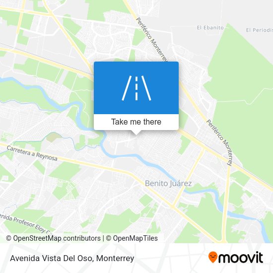 Mapa de Avenida Vista Del Oso