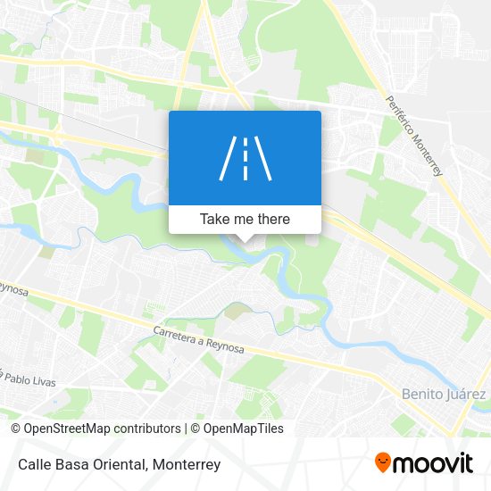 Mapa de Calle Basa Oriental